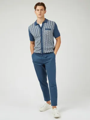 Blue Shadow Slim Chino