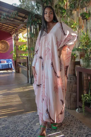 Blushing Feathers Kaftan