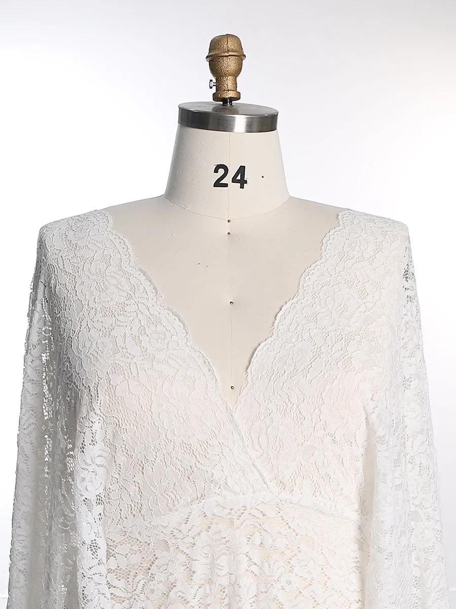 Boho Lace Maternity Dress for Shoot Shoot /Baby Shower Dresses YEWEN YW230313