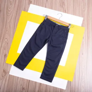 Boys Navy Blue Chinos Pant
