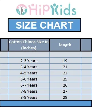 Boys Navy Blue Chinos Pant