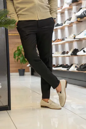 Brabion Sorento Black Slim Fit Chino Pants - Versatile and Stylish