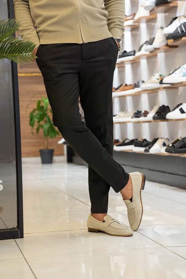 Brabion Sorento Black Slim Fit Chino Pants - Versatile and Stylish