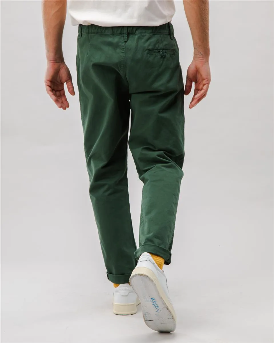 BRAVA Comfort Chino Cotton Pants Green