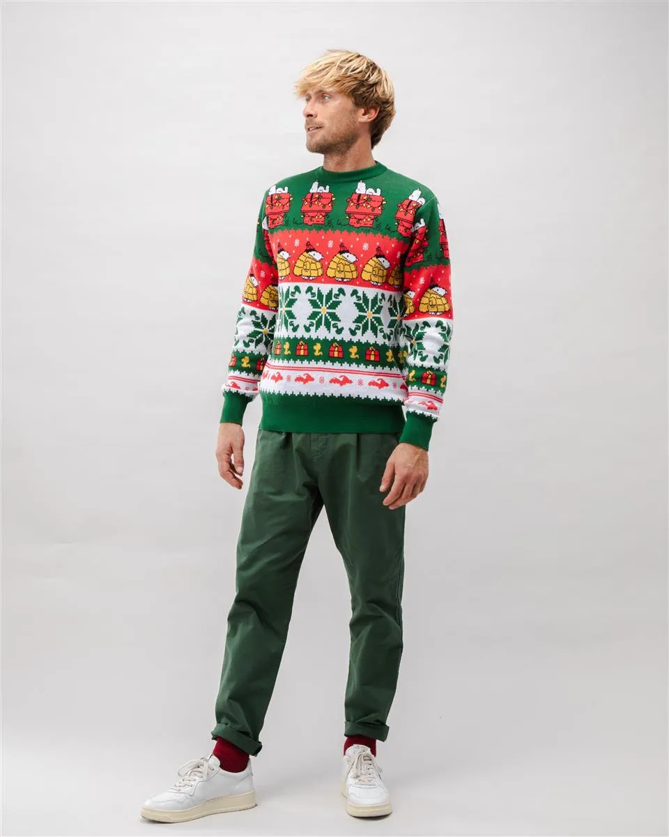 BRAVA Comfort Chino Cotton Pants Green