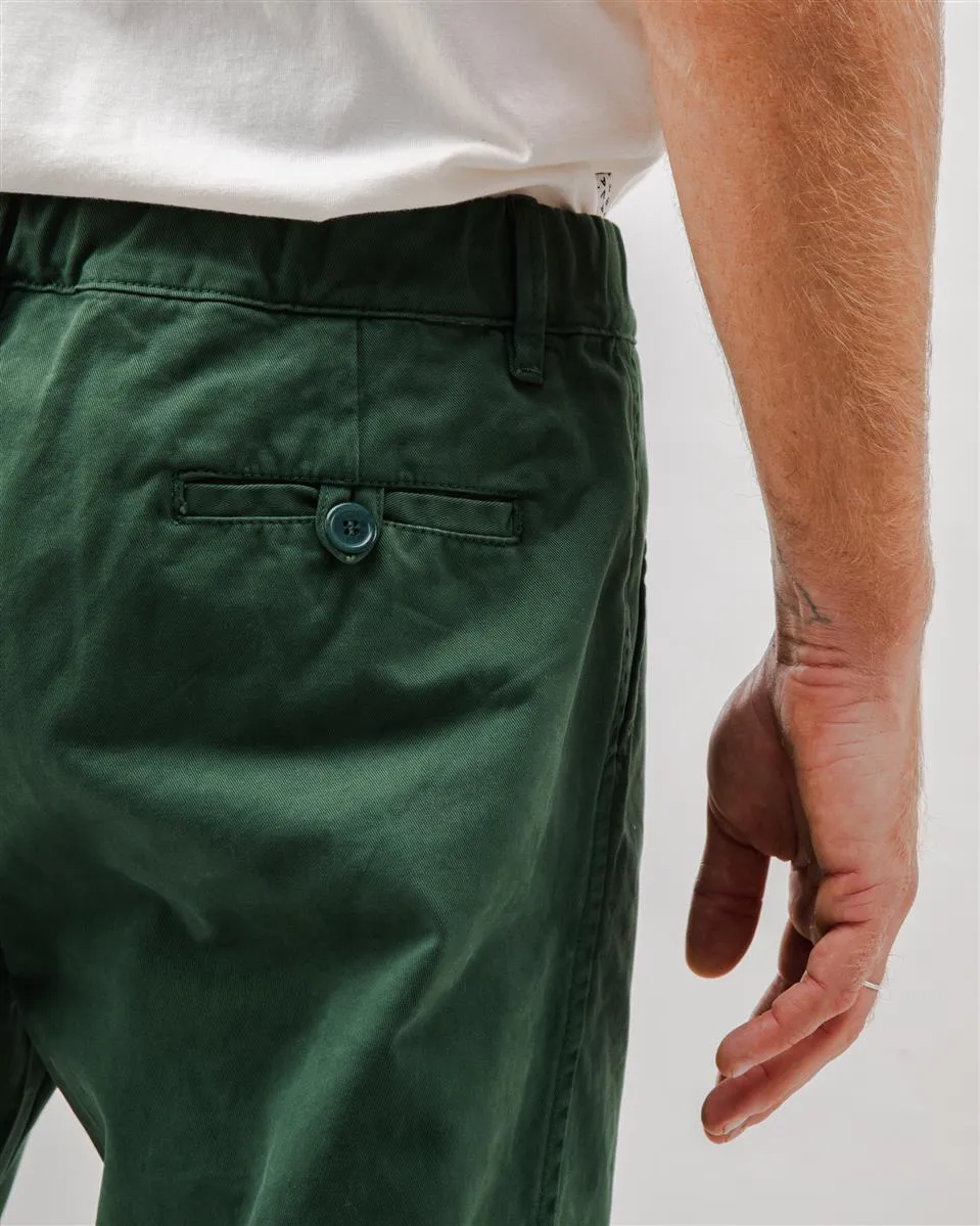 BRAVA Comfort Chino Cotton Pants Green