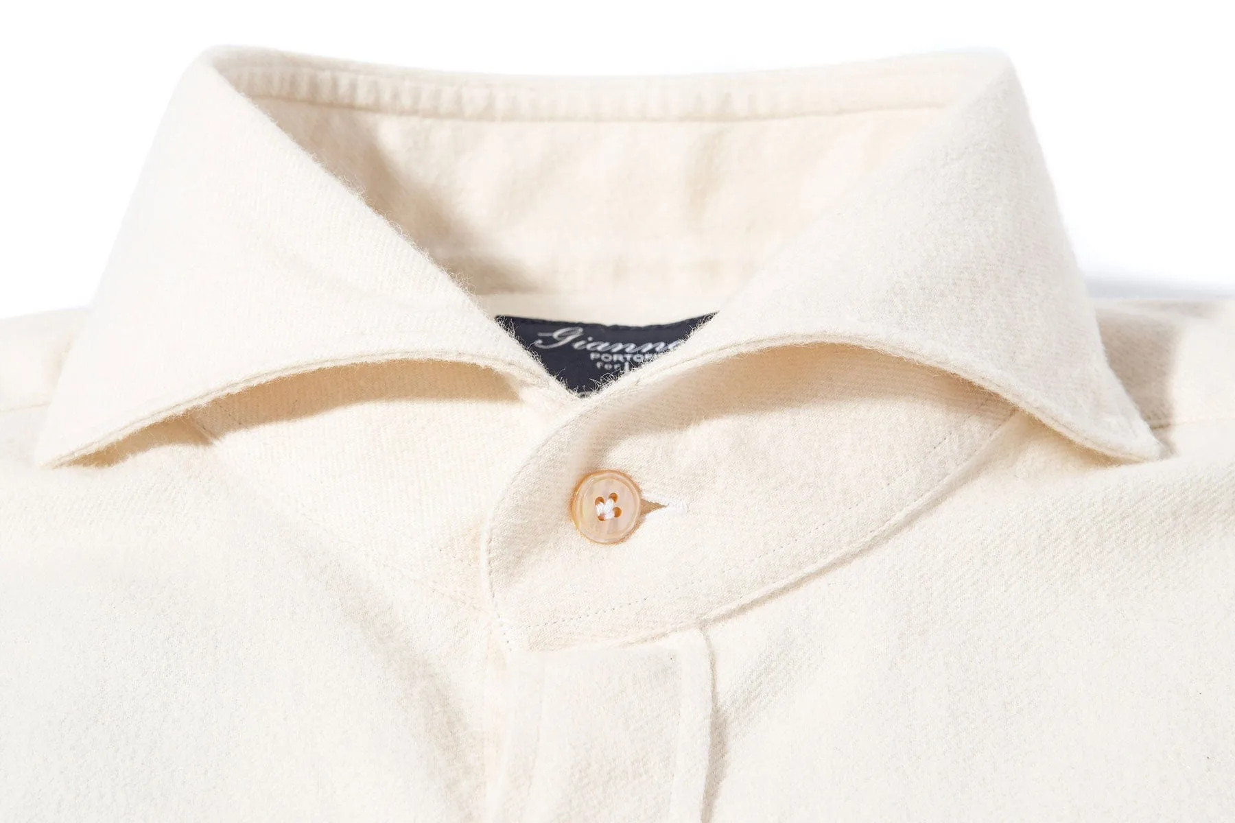 Brawley Cotton Flannel in White