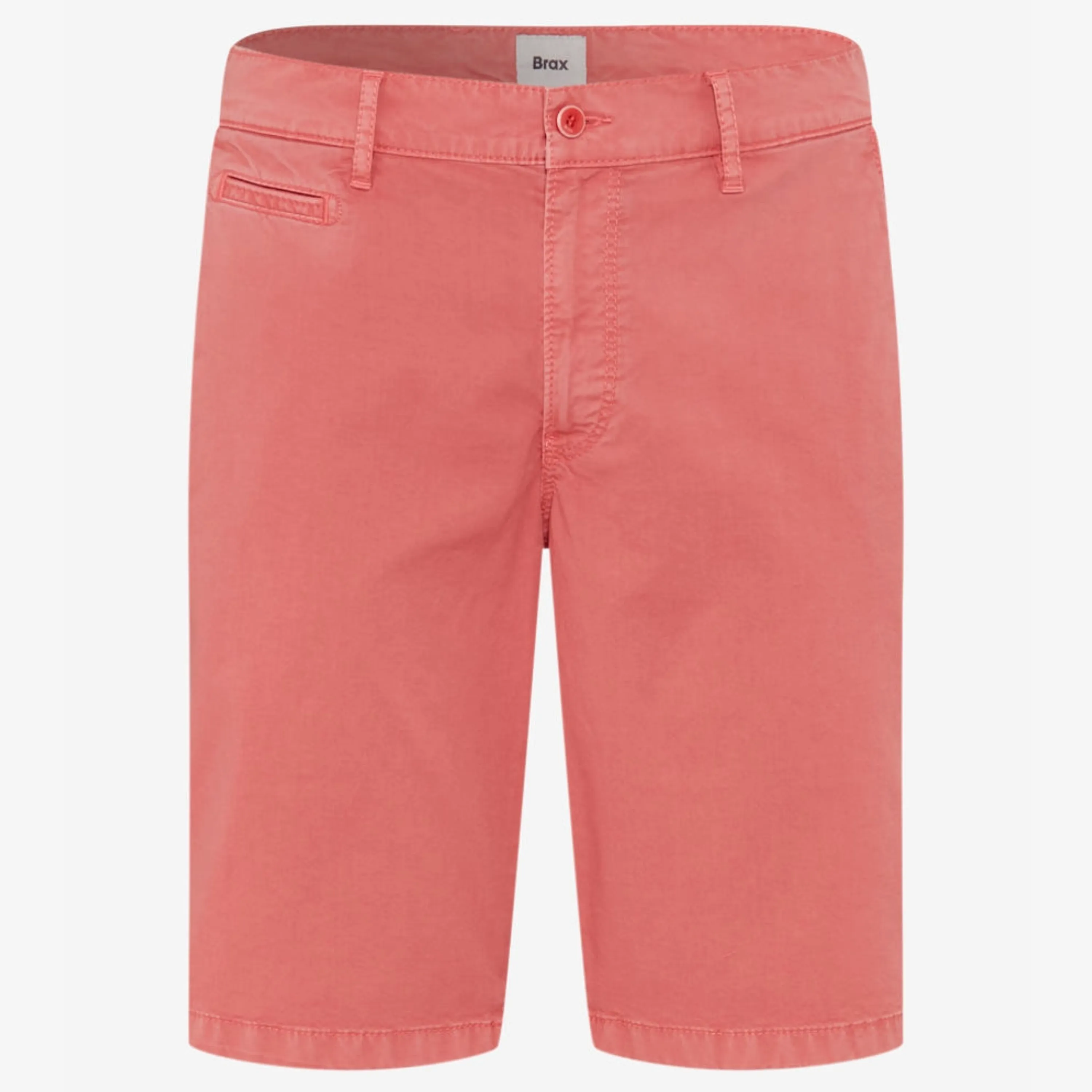 Brax Bari Cotton Flex Regular Fit Shorts - Sunset