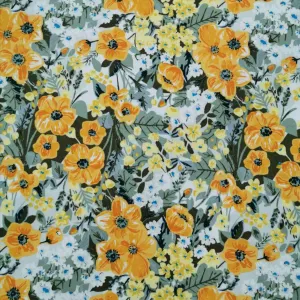 Brushed Cotton Flannelette, Heirloom Golden Days
