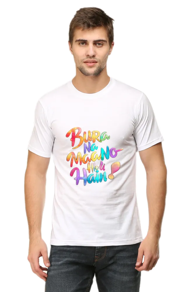 Bura Na Maano Round Neck T-Shirt for Men