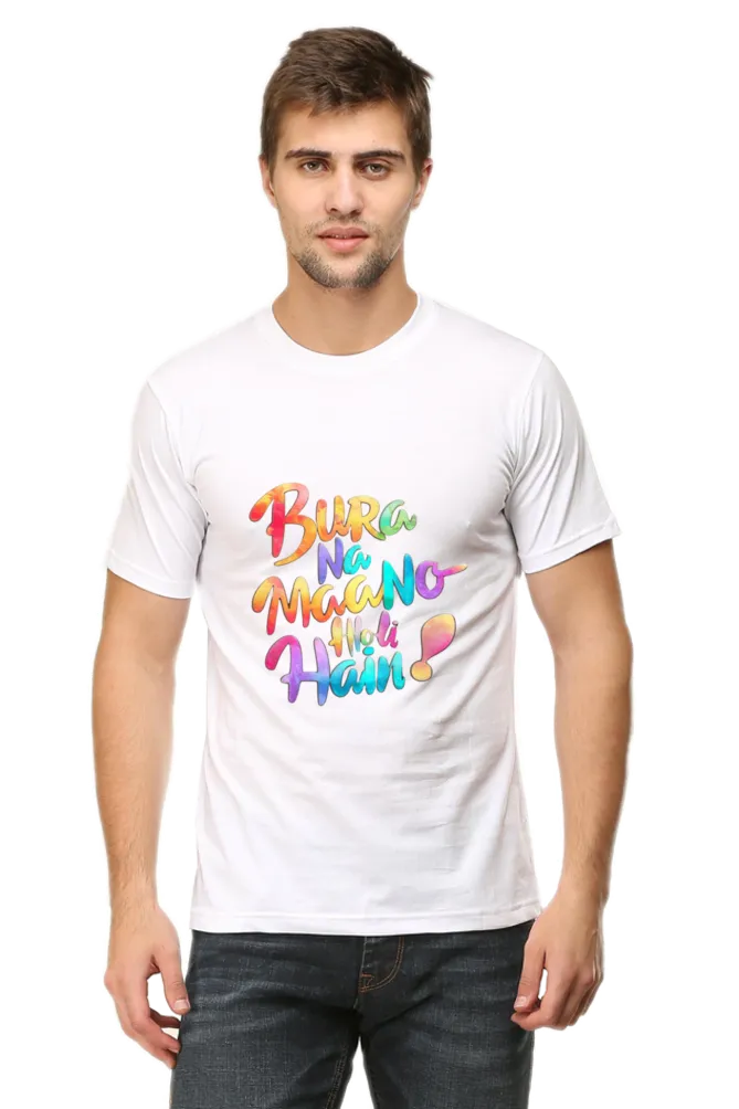 Bura Na Maano Round Neck T-Shirt for Men