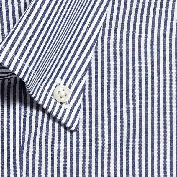 Button Down Bengal Stripe Navy - Tailored