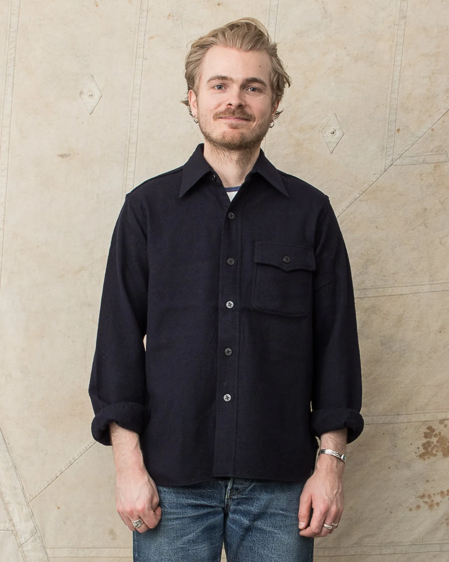 Buzz Rickson's U. S. Navy CPO Wool Shirt BR24961