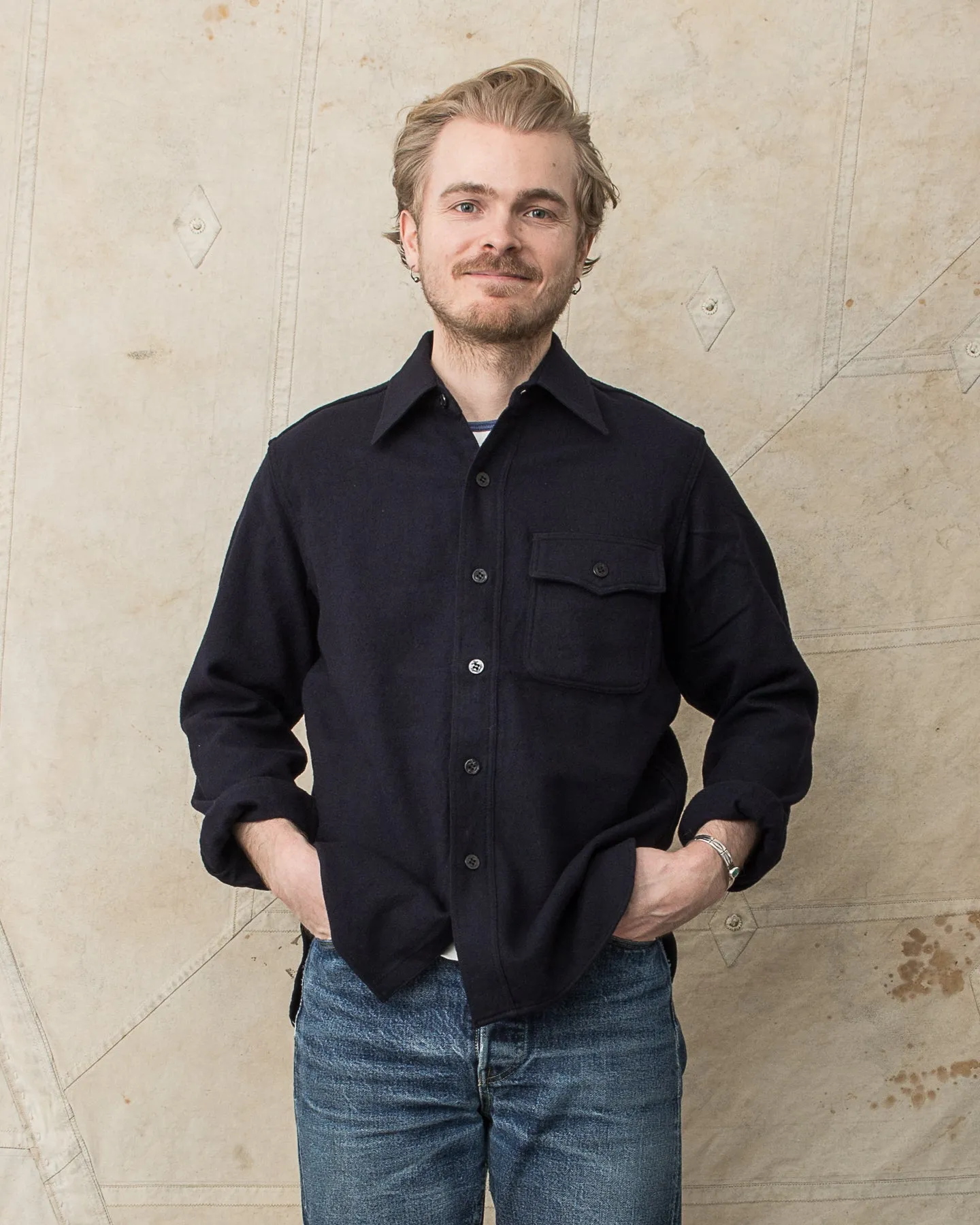 Buzz Rickson's U. S. Navy CPO Wool Shirt BR24961