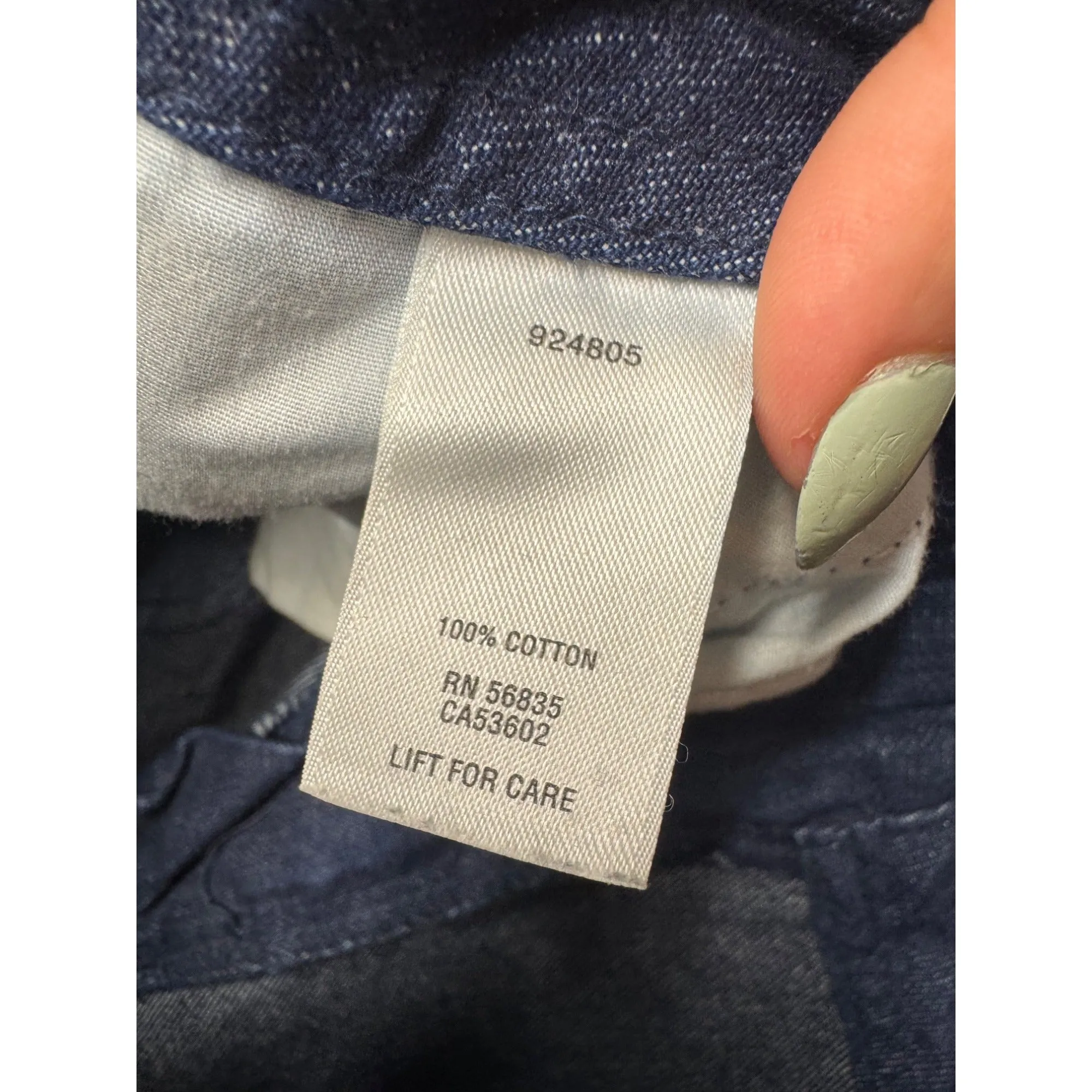 Cabelas Womens Blue Denim Cargo Pants Size 4 With Multiple Pockets #7830