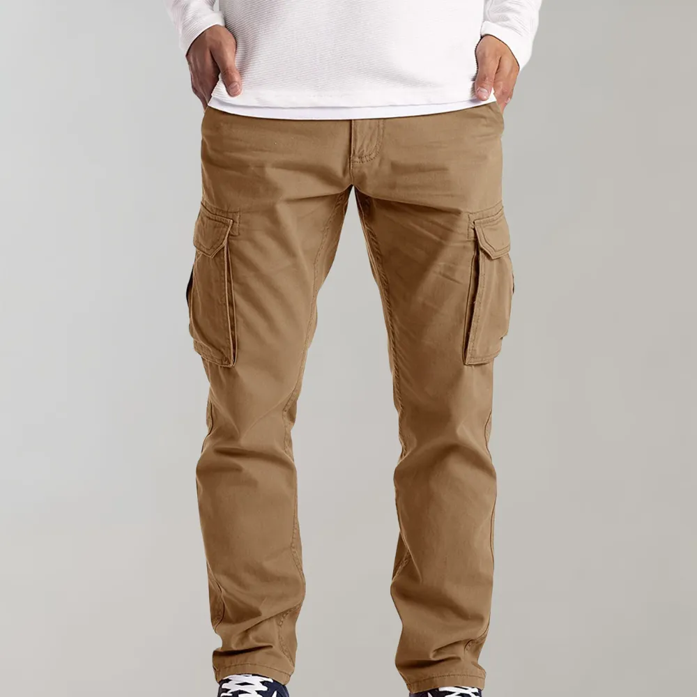 Cargo Luxe™ | Men's Comfortable Cargo Pants | Lightweight Fabric, Multiple Pockets & Relaxed Fit