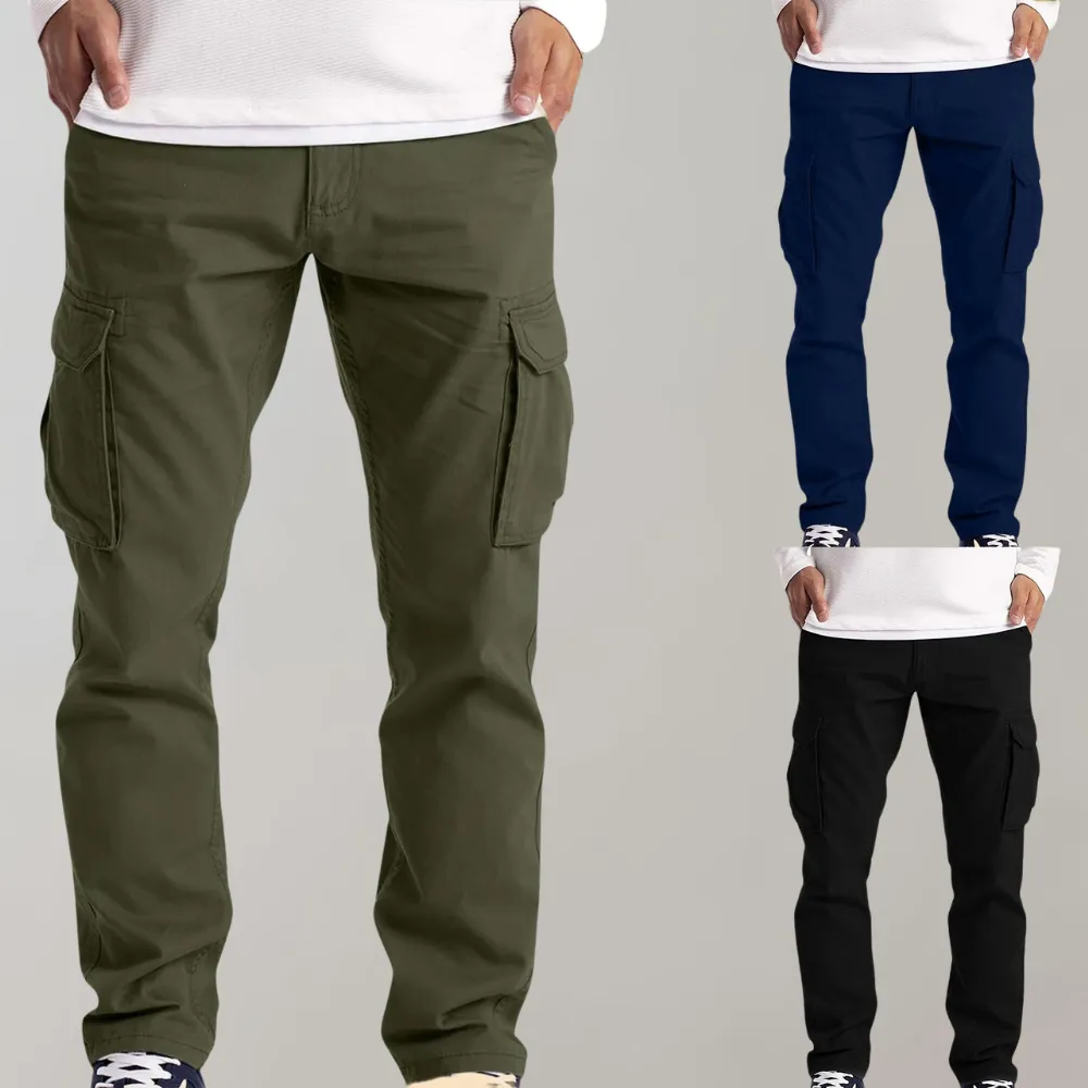 Cargo Luxe™ | Men's Comfortable Cargo Pants | Lightweight Fabric, Multiple Pockets & Relaxed Fit
