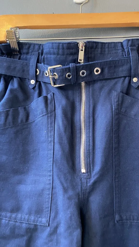 Cargo Pocket Straight Chino Pants