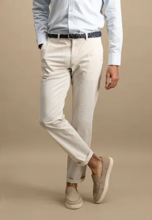 Casual-Fit Chino-Hose aus Baumwoll-Stretch