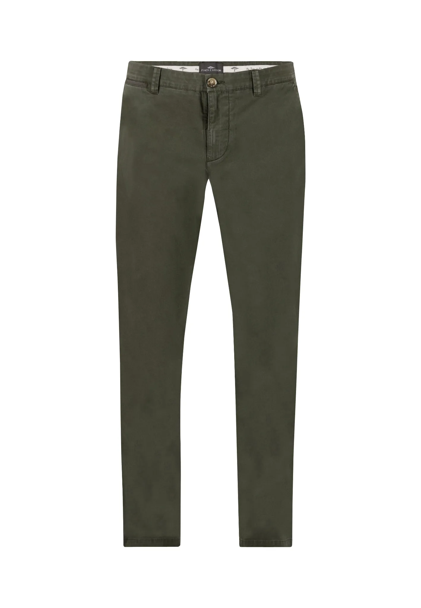 Casual-Fit Chino-Hose aus Baumwoll-Stretch