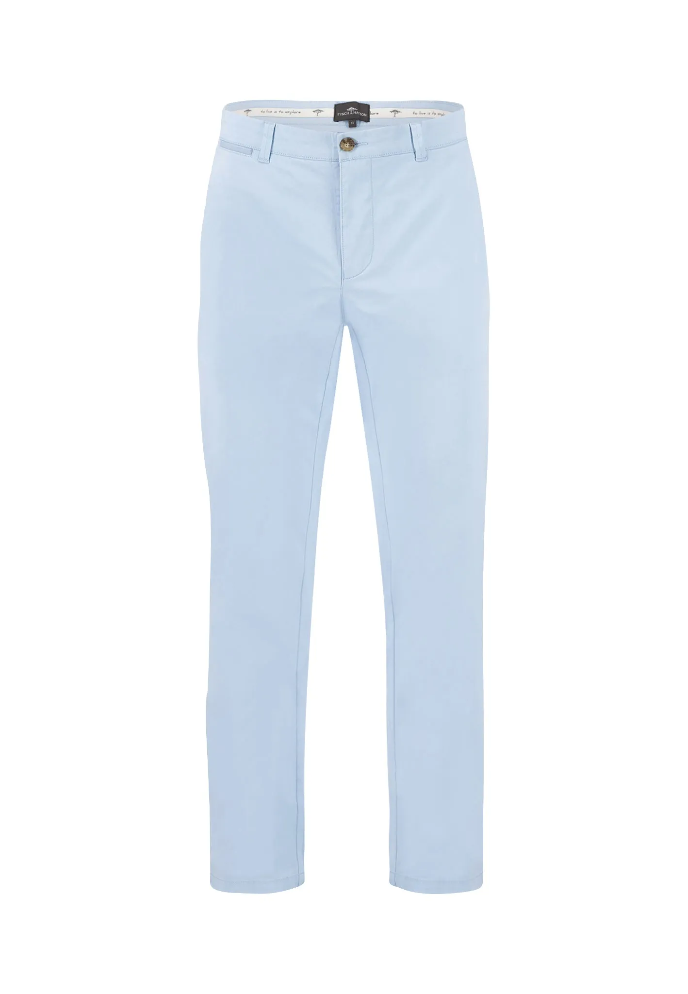 Casual-Fit Chino-Hose aus Baumwoll-Stretch