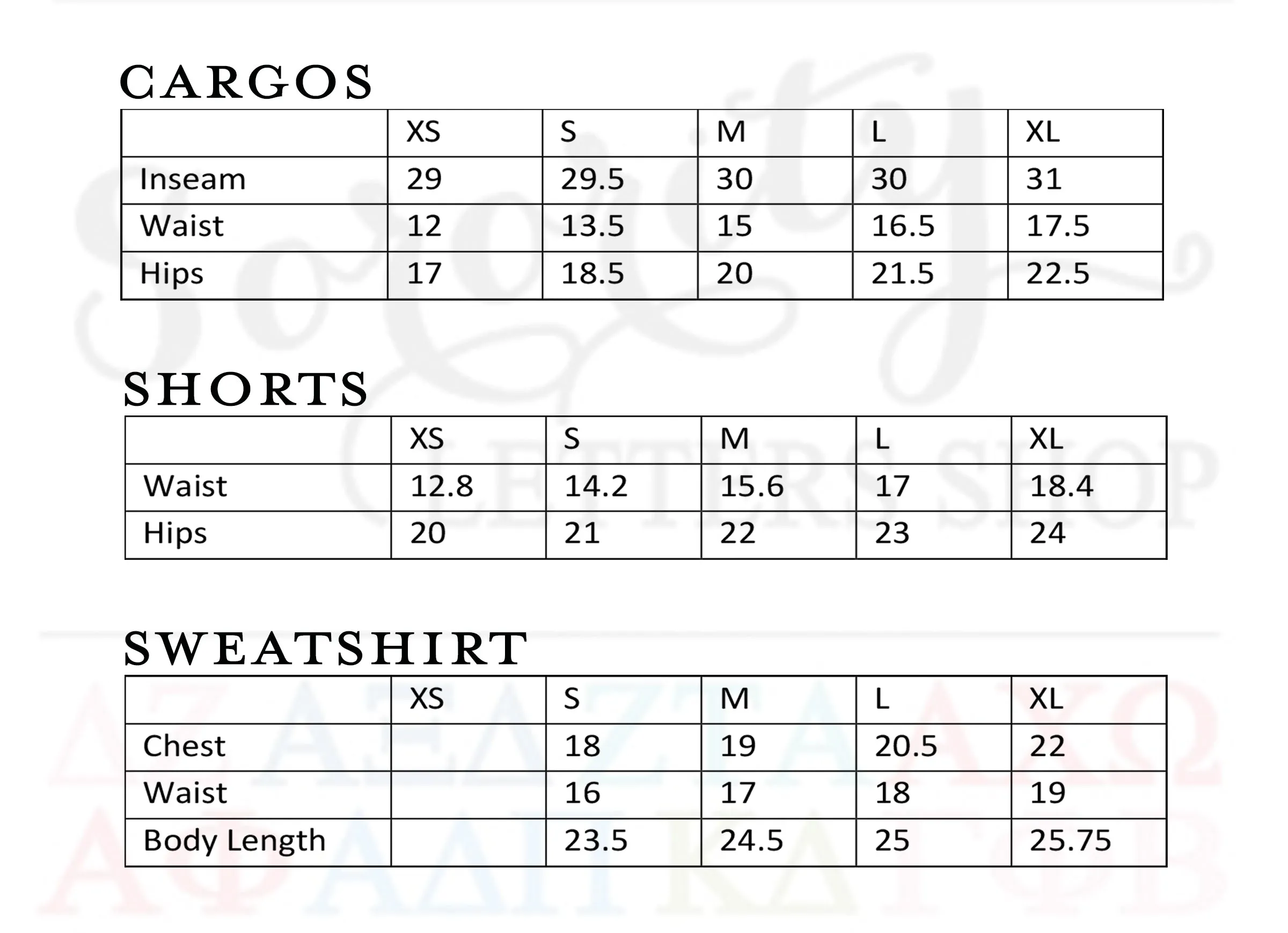 Chi Omega Fave Fit Shorts