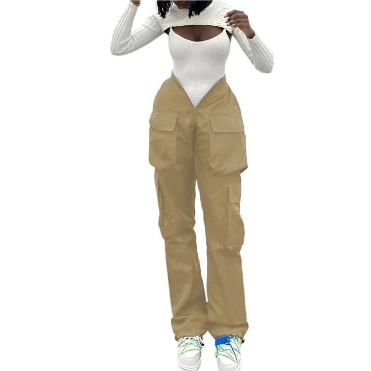 Chiara – V-Cut Women’s Trendy Cargo Pants