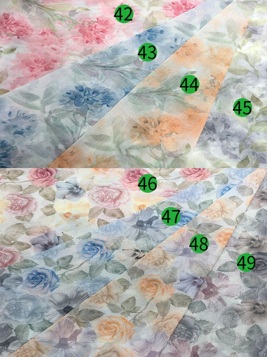 Chiffon Print 2 Pieces Set Dress for Photo Shoot Woman Maxi Dress YW230317