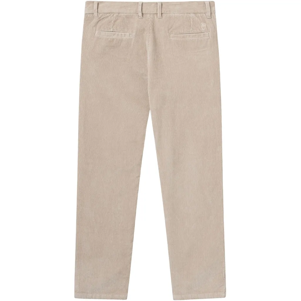 CHUCK regular 8-wales corduroy chino pants in light feather grey