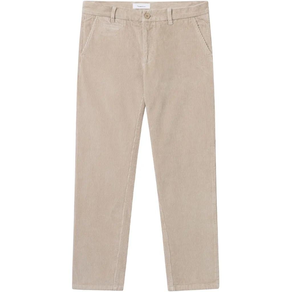 CHUCK regular 8-wales corduroy chino pants in light feather grey