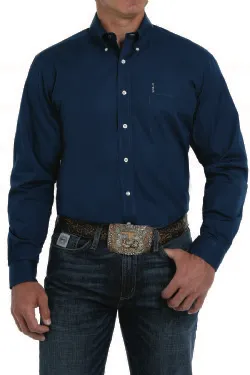 Cinch Long Sleeve Shirt MTW1347021BLU