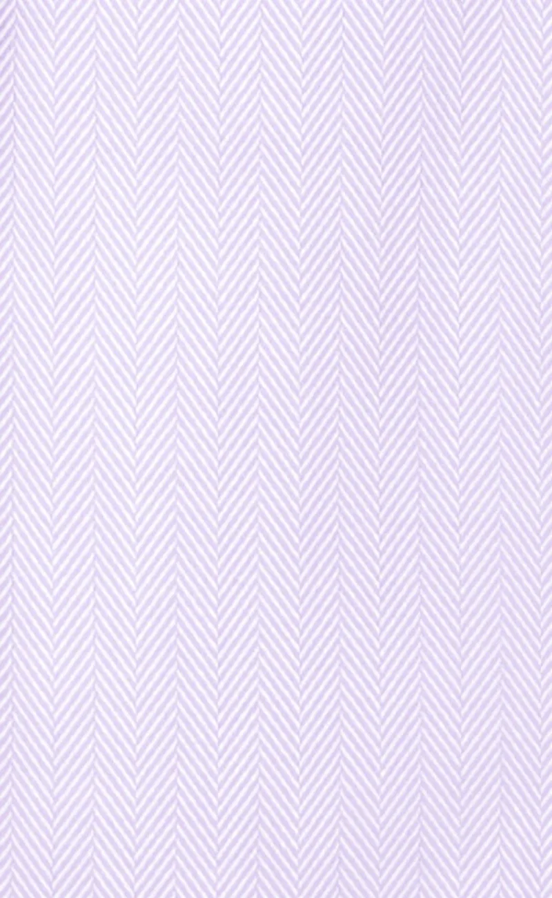 Classic Fit Lavender Herringbone Spread Collar Supima® Cotton Non-Iron Dress Shirt (B/T)