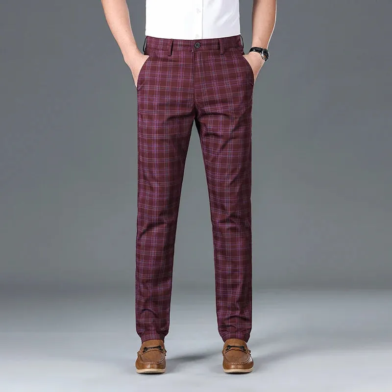 Clubhouse Plaid Trousers