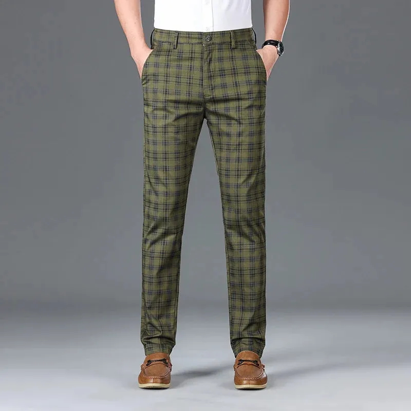 Clubhouse Plaid Trousers