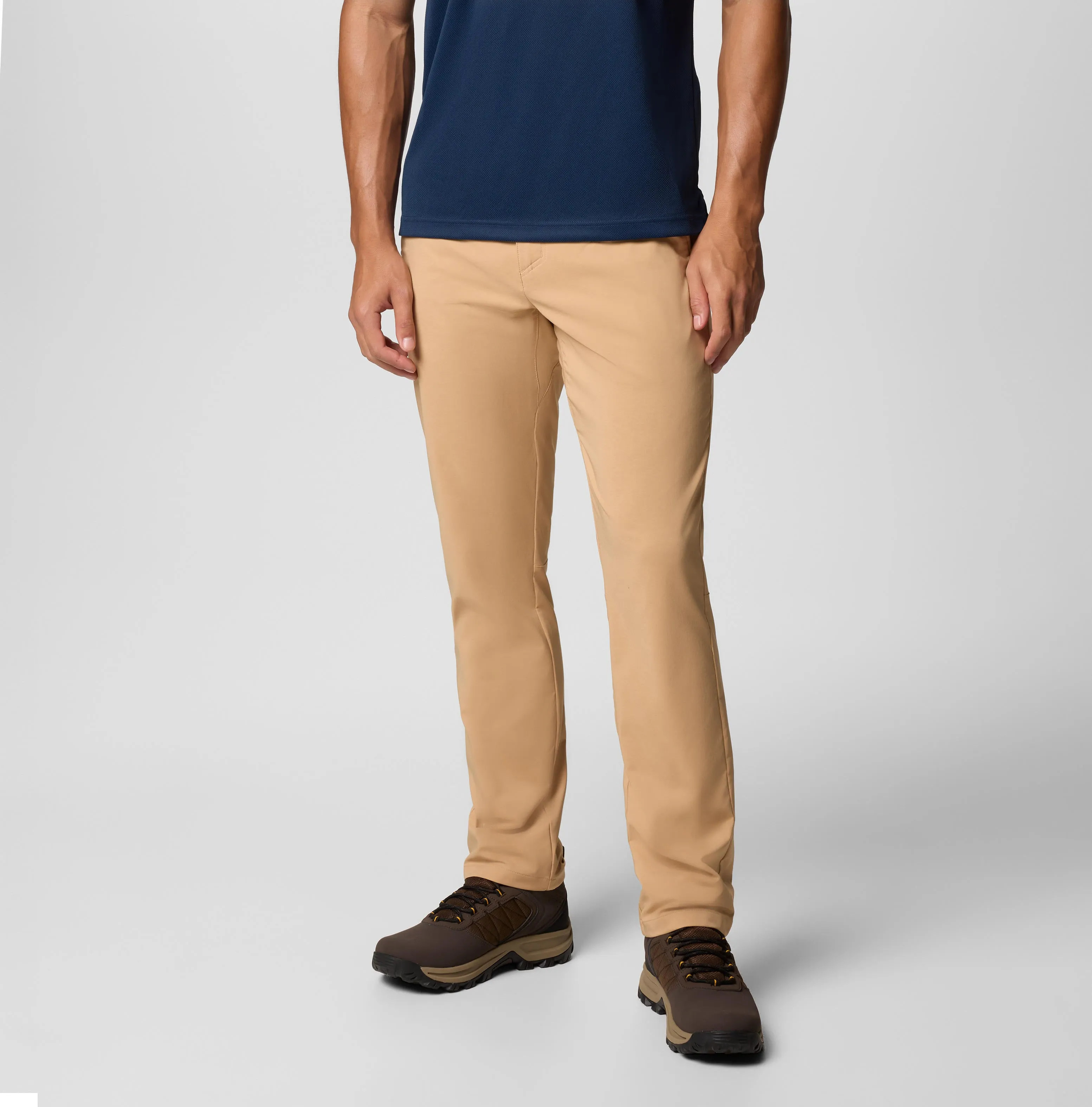 Columbia Mens Yellow Omni-Shield Sage Peak Chino Pant