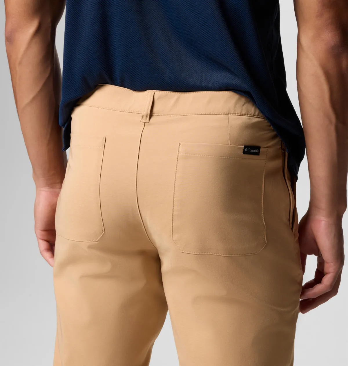 Columbia Mens Yellow Omni-Shield Sage Peak Chino Pant