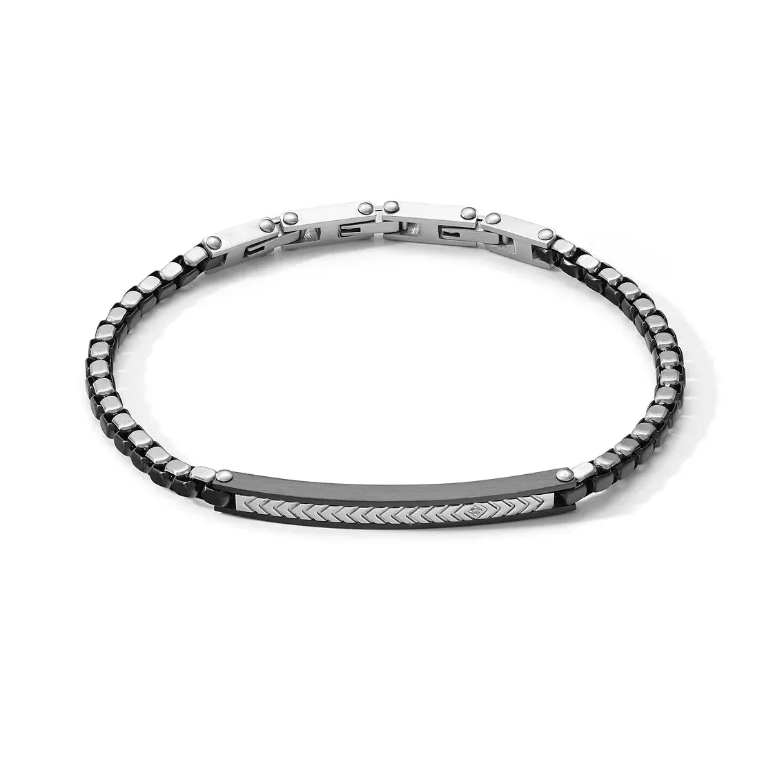 Comete Bracelet Faces Steel Finishes Pvd Black Ubr 1030