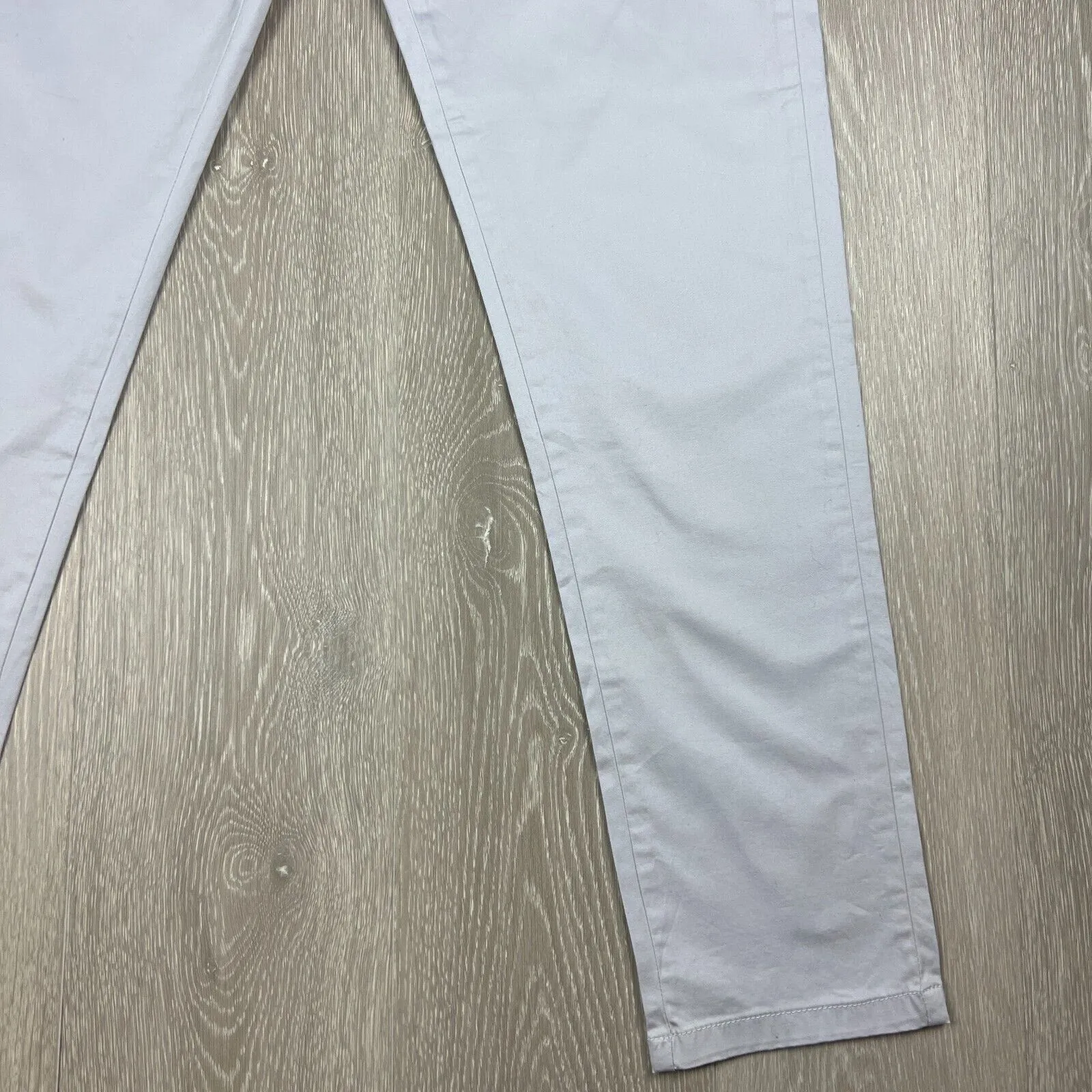 Contstant Premium Mens Grey-Silver Slim Fit Chino Size 40 (New)