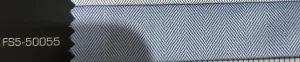 Cornflower Blue Herringbone Stripe Shirt
