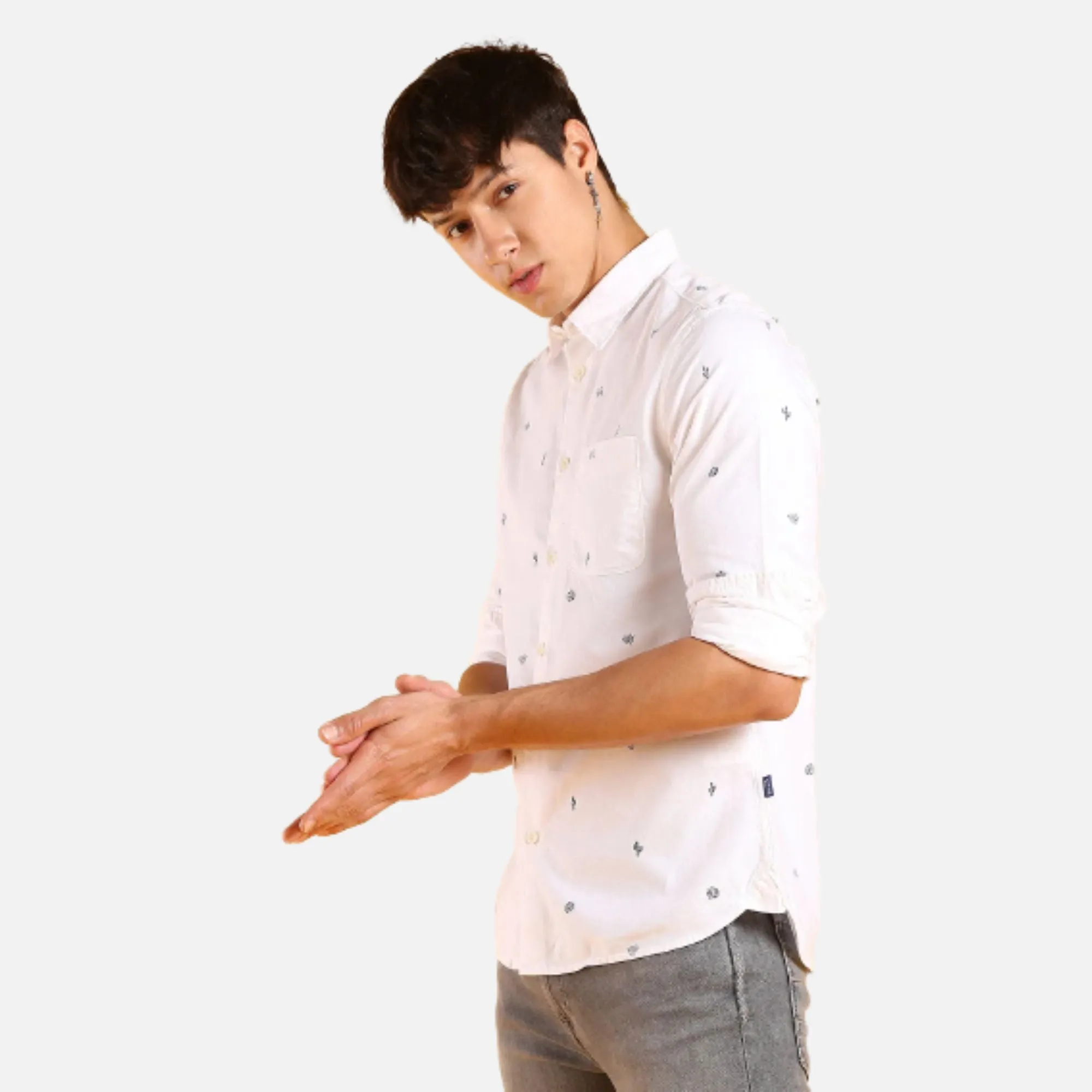 Cotton Printed Shirt