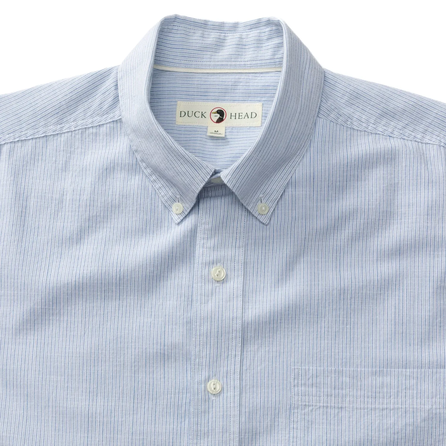 Cotton Slub Sport Shirt - Donovan Stripe