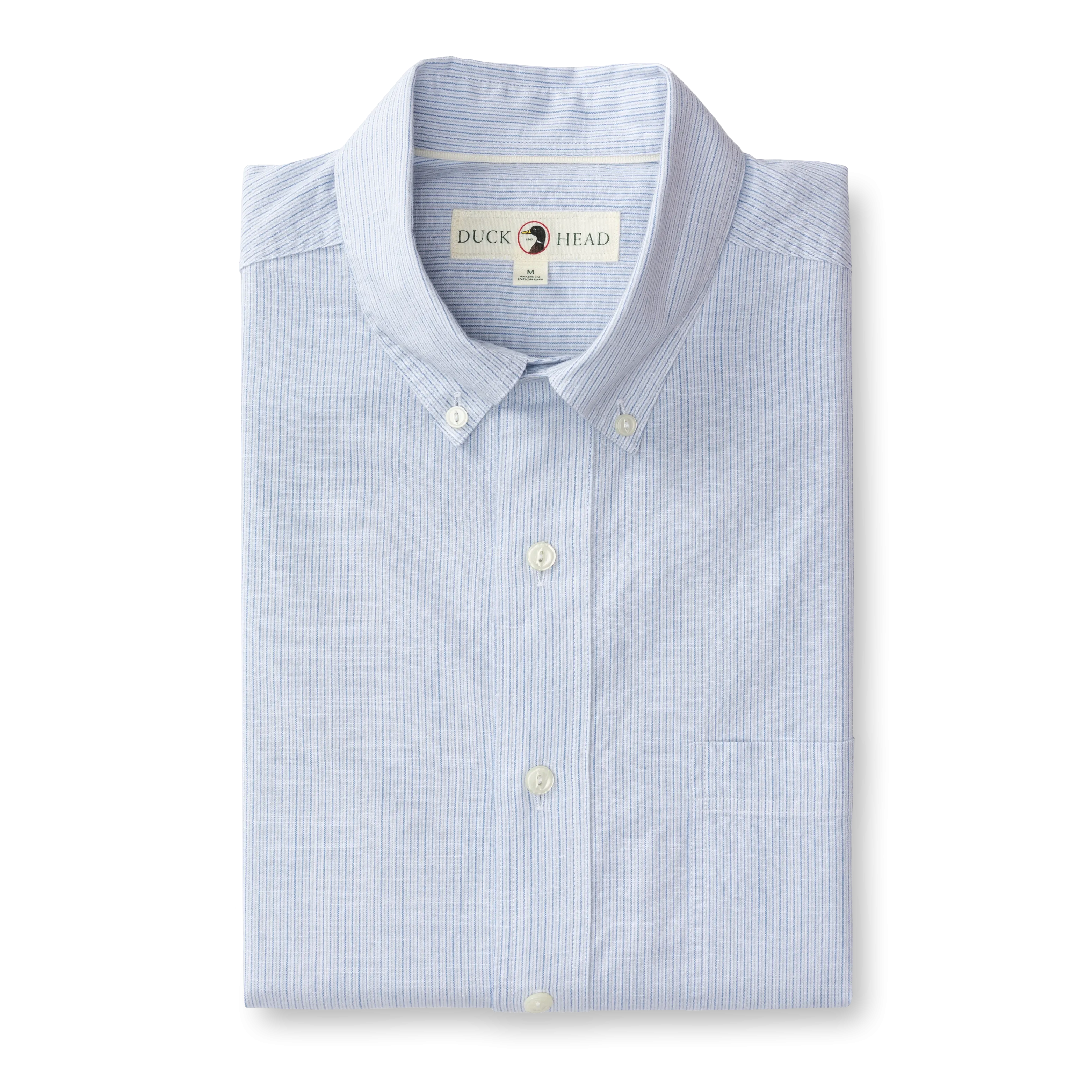 Cotton Slub Sport Shirt - Donovan Stripe
