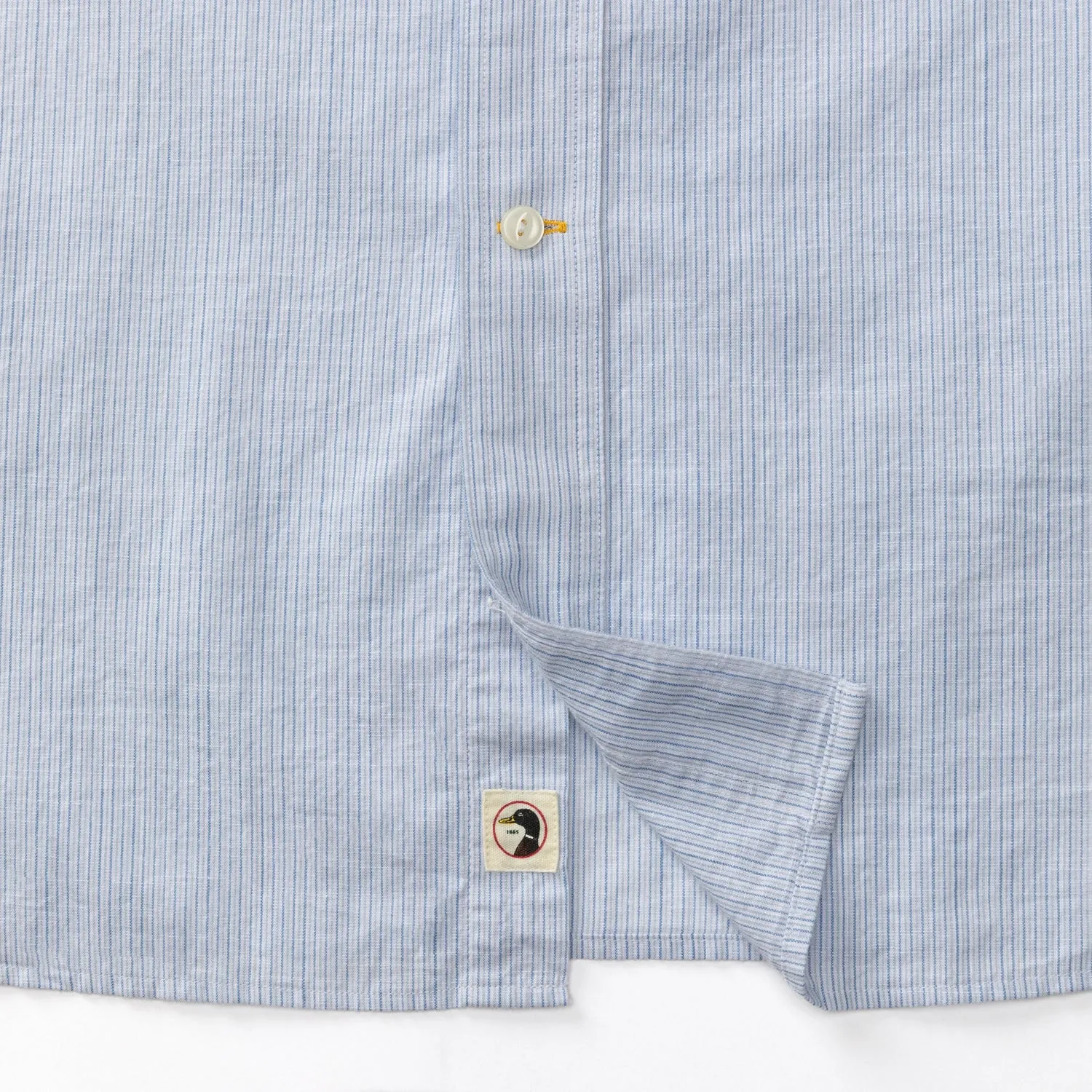 Cotton Slub Sport Shirt - Donovan Stripe