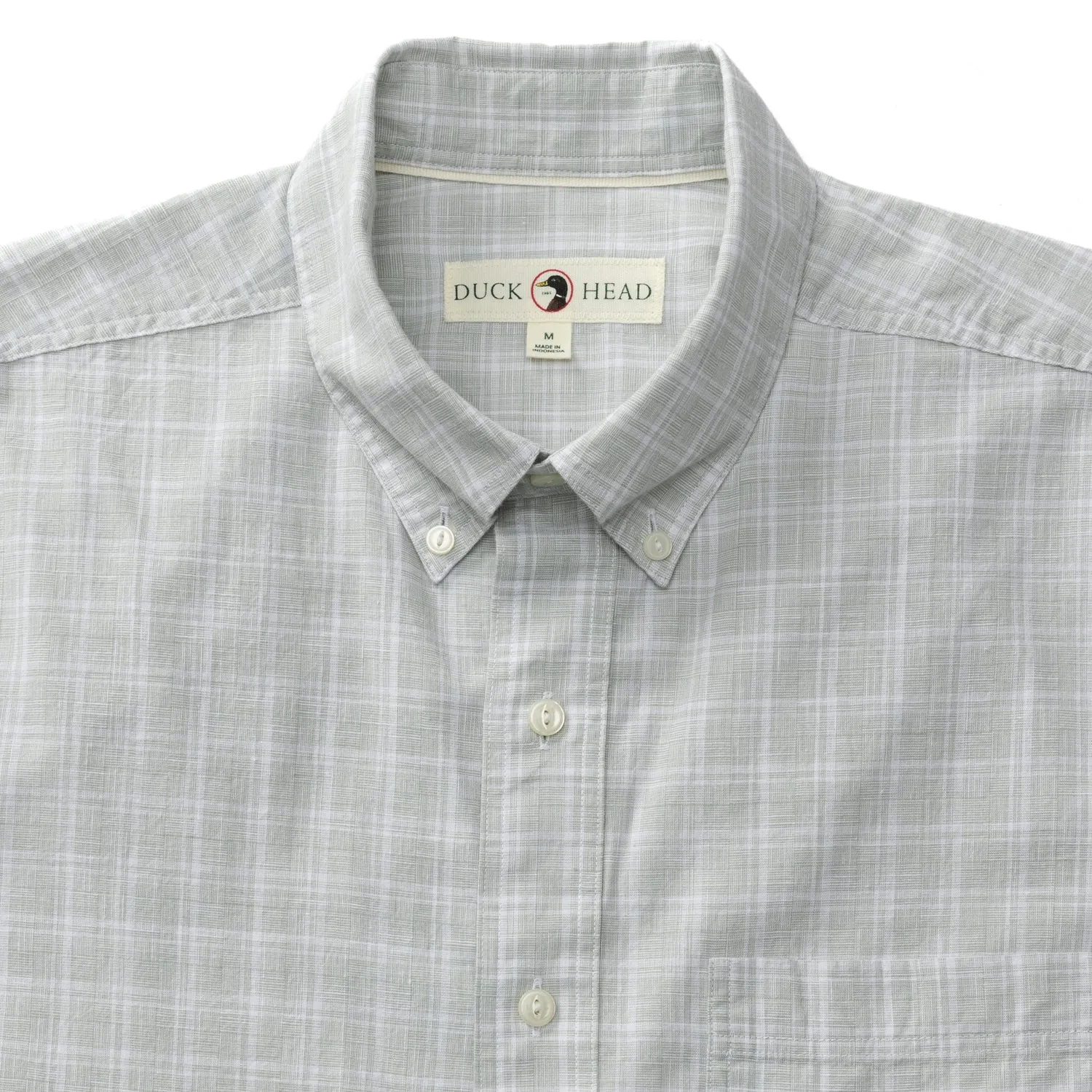 Cotton Slub Sport Shirt - Thorton Plaid