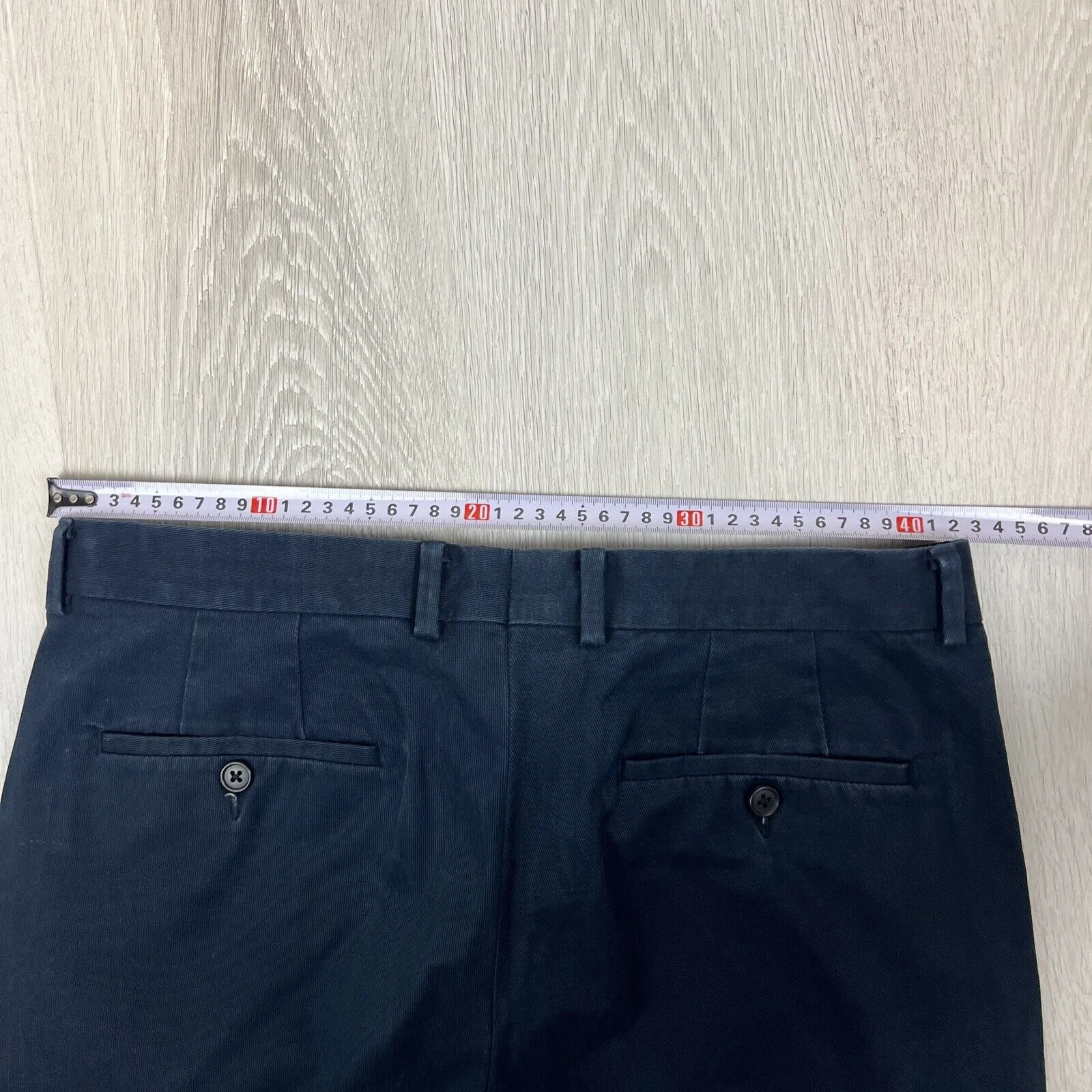 Country Road Mens Navy Blue Chino Pants Size 32