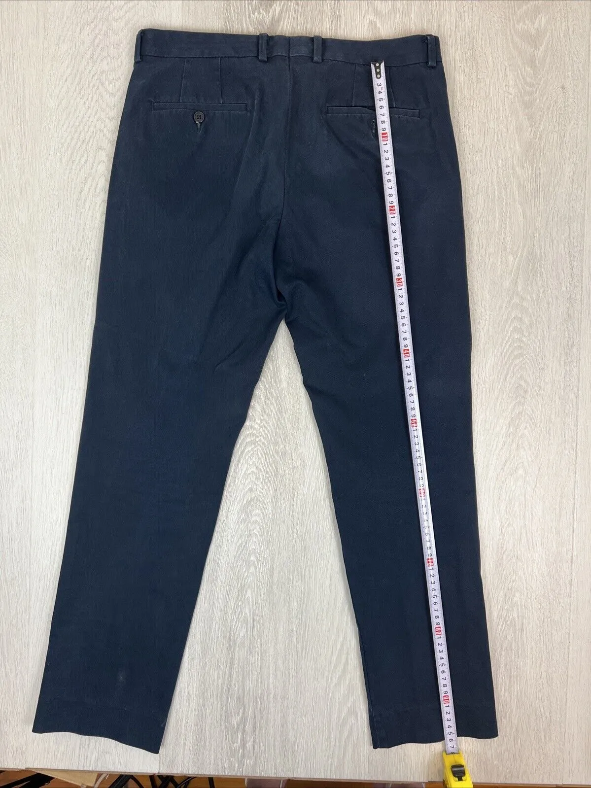 Country Road Mens Navy Blue Chino Pants Size 32