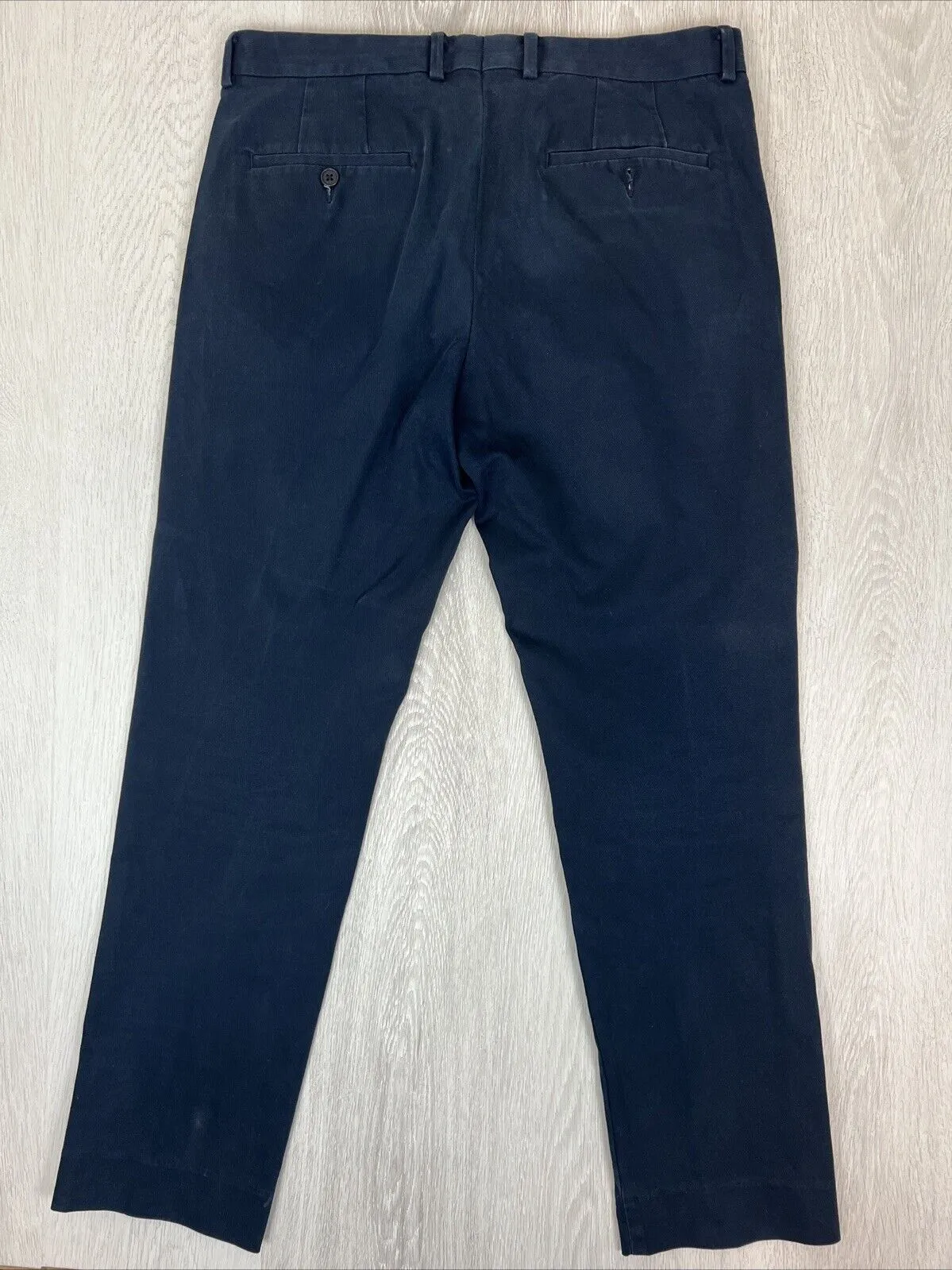 Country Road Mens Navy Blue Chino Pants Size 32
