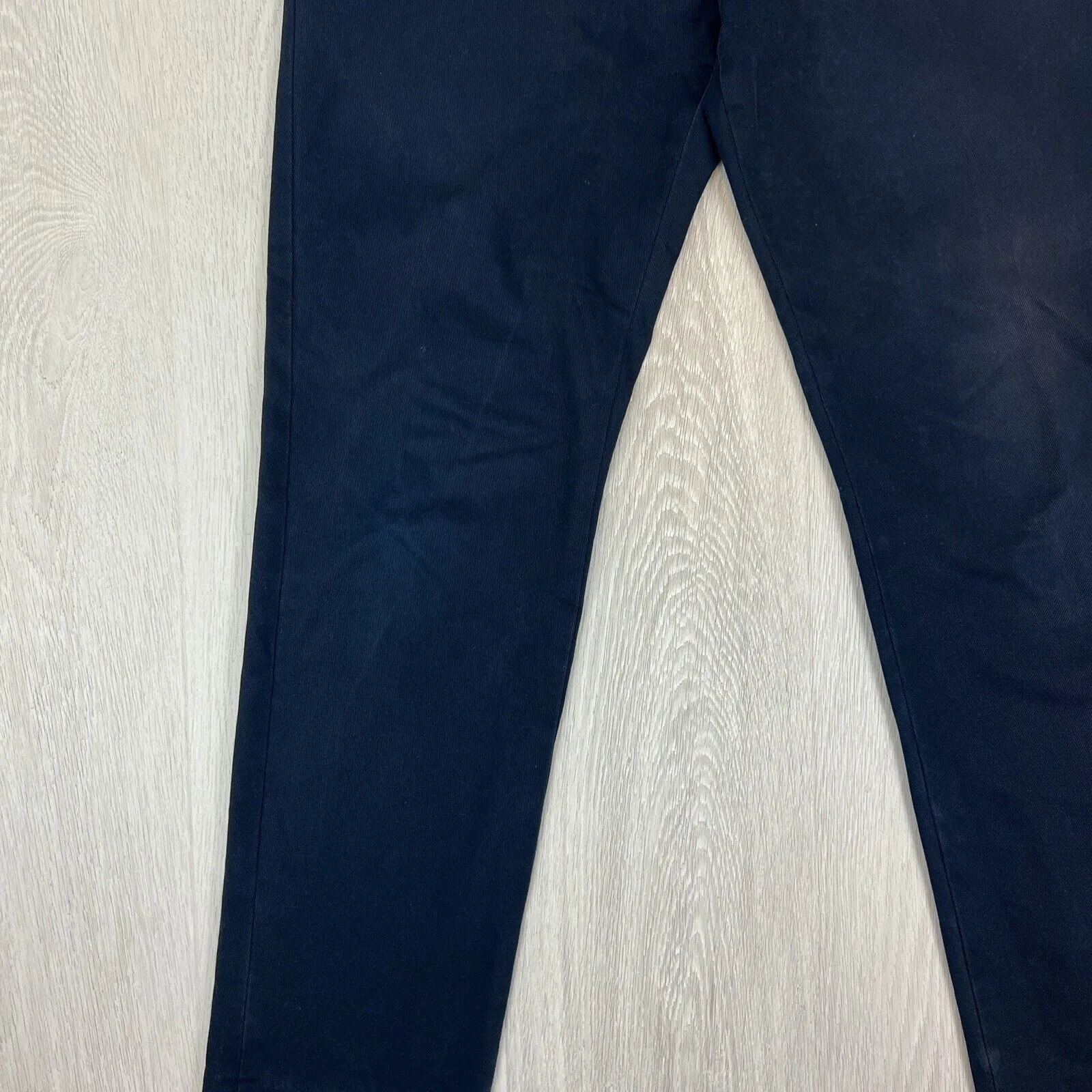 Country Road Mens Navy Blue Chino Pants Size 32