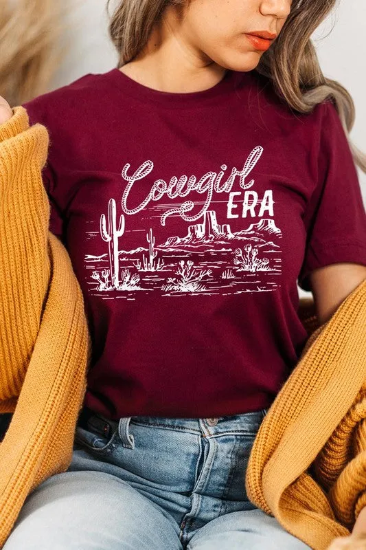 Cowgirl Era Graphic T Shirts