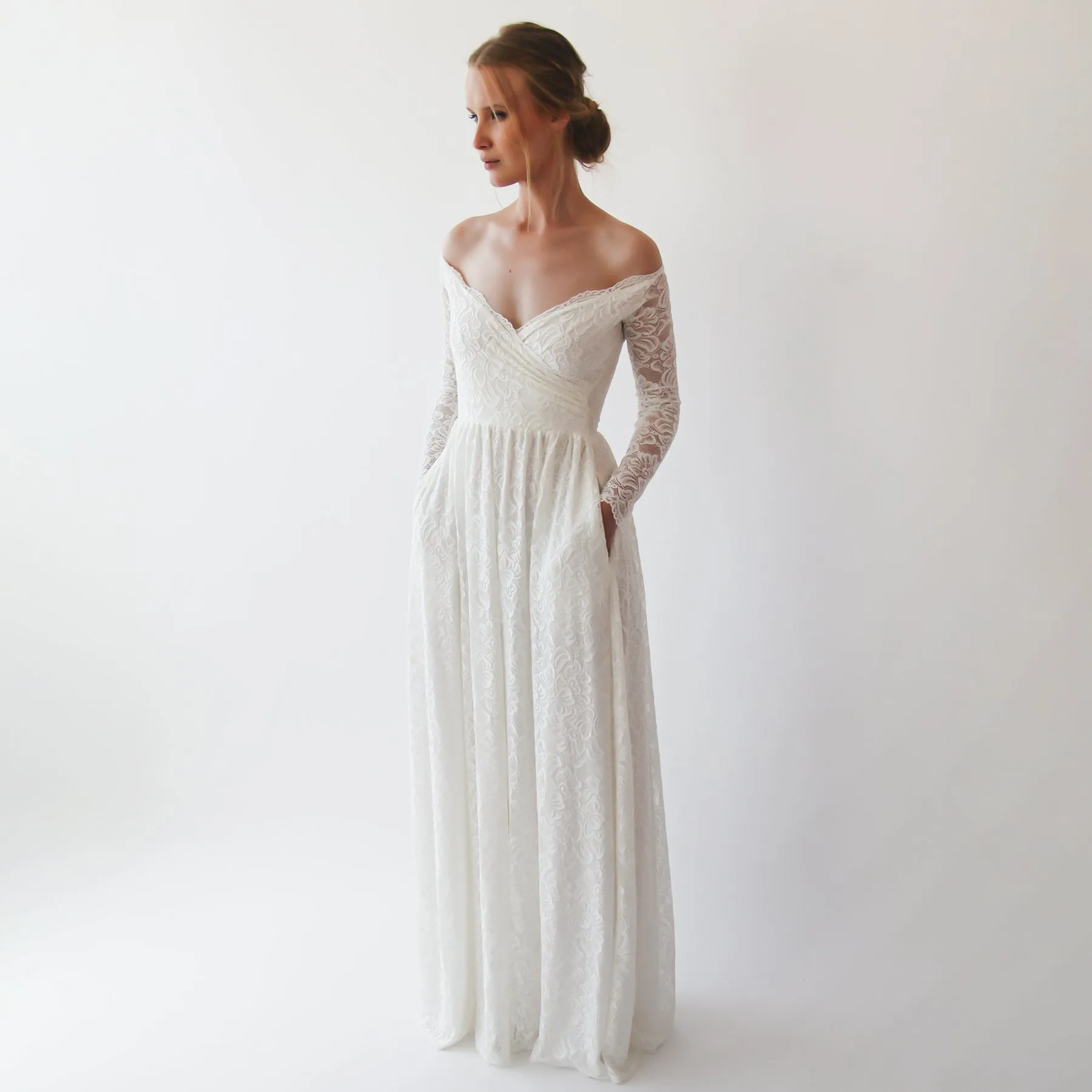 Curvy Off the shoulder dress #1244